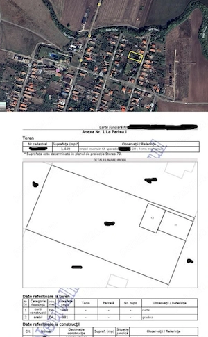 Teren 1449mp cu utilități și casă, FS:26 m  posibilitate dezmembrare  Covaci - imagine 5