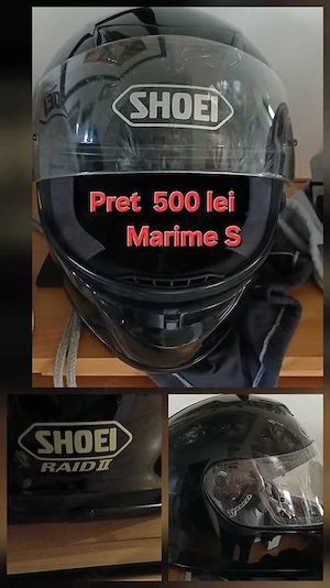 Patru casca si geaca moto 