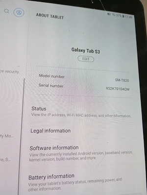Samsung Tab S3 T820 WiFi - imagine 3