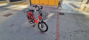 bicicleta electrica tip scuter delivery (e-bike) marca CARPAT
