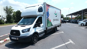Ford Transit cu lift 10 paleti