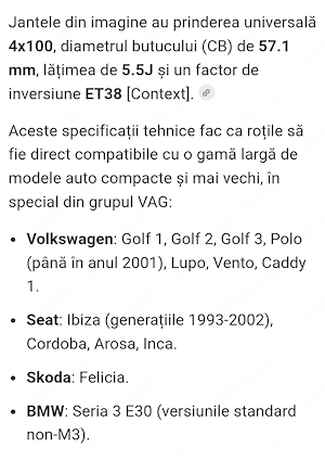 Roți Slim și Roți polo MS în stare bună set cu genți de aliaj! - imagine 2