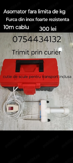 Asomator electric fara limita de kg