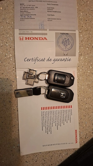 Vand Honda Civic Sport, 1.0 VTEC Turbo - imagine 9