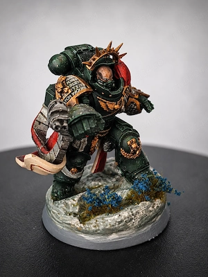 Figurina Warhammer Captain in Gravis Armor
