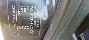 Set aripi față Opel Astra G Hatchbak 5 uși. Culoare Negru Z 298XXCL67 . - imagine 5