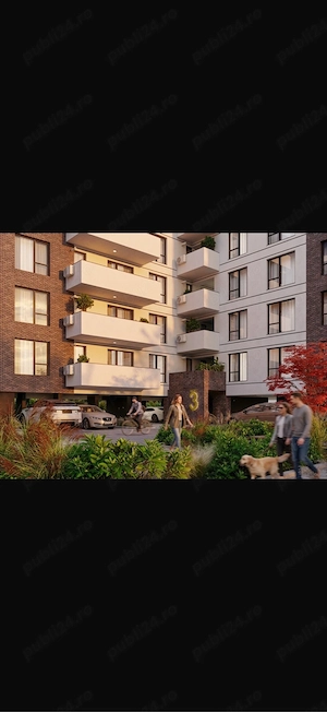 Apartament tip studio-Zona Pallady-54,21 MP | Compartimentare excelentă | Ansamblu rezidențial premi - imagine 6