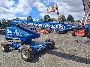 Nacela diesel cu brat telescopic Upright SB47JRT - Inaltime lucru 16.2m