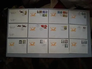 Colectie FDC din RDG anii 1981 si 1982