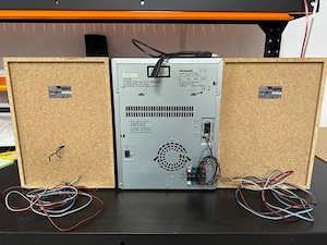 Panasonic SA-AK330 Sistem Audio Hi-Fi 5CD + Boxe, Funcțional