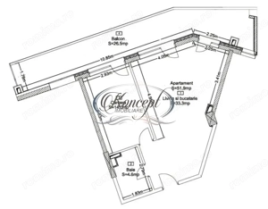 Apartament cu CF in Wings - imagine 2