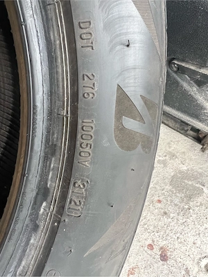 Set 4 anvelope Bridgestone 255/50/19 iarna  - imagine 4