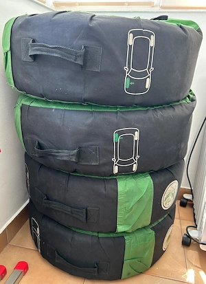 URGENT - vand 4 roti jante otel anvelope iarna Continental WinterContact TS 860 - 185/60 R15 84T.  - imagine 2