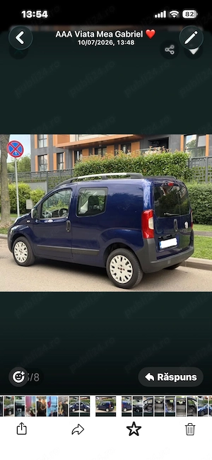 Fiat Fiorino 1.3 diesel Multijet. 2  km reali. - imagine 2