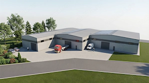 Persoana fizica, vând hală industrială nouă, aflata in zona RAR Apahida - imagine 5