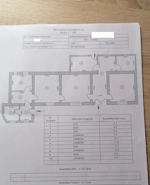Casă cu teren generos 571 mp   Zonă excelentă și liniștită (Toate utilitățile) - imagine 8