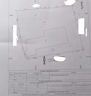 Casă cu teren generos 571 mp   Zonă excelentă și liniștită (Toate utilitățile) - imagine 9