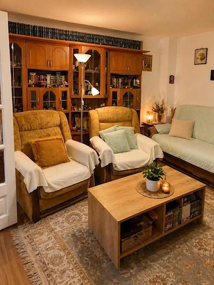 Casă cu 2 locuințe, centrală, garaj și grădină, teren 415 mp, Mezeș Șos Chitilei  Bucureștii noi - imagine 3