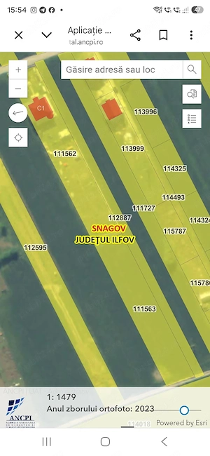 vand teren snagov str plevnei, 2 minute de primaria 1600 mp fs 7 m la pret de 55000 E ,pe 2 strazi