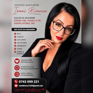 RCA, CASCO și Asigurări   Oferte rapide | Broker Bianca Ioani