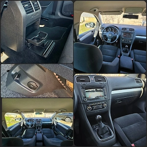 VW Golf 6 1.4TSI HIGHLINE NaviTouch ÎncălzireScaune DubluClima SenzoriParcare Bluetooth Euro5  - imagine 18