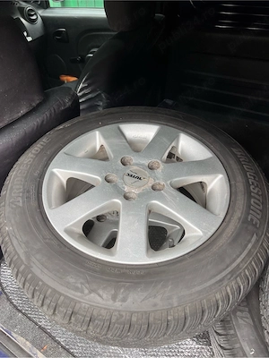 Jante aliaj 15 cu anvelope 195 65 15 Hyundai i30 kia ceed  - imagine 2