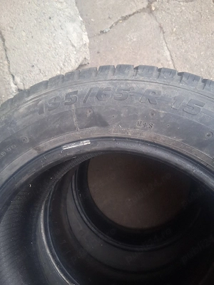 vand anvelope in stare foarte buna 195/65 r15 - imagine 5