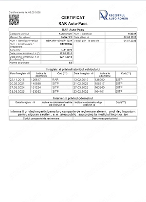 BMW X1 sDrive18d 2.0D 143 CP   167.500 km - imagine 10