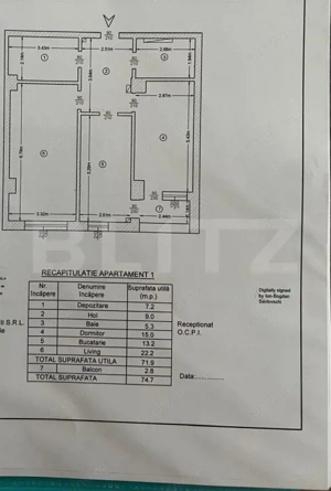 Apartament 2 camere | 72 mp | Loc de parcare | Complex Rasarit de Soare - imagine 11