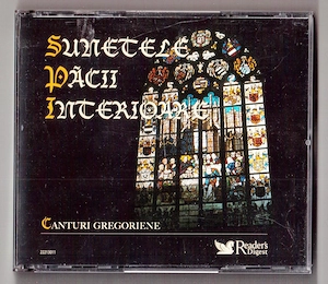 sunetele păcii interioare readers digest 3 cd box set  cu canturi gregoriene original