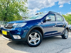 Dacia Sandero Stepway 2017, 0,9 TCe 90 cp, camera marsalier, clima, NU schimb  - imagine 3