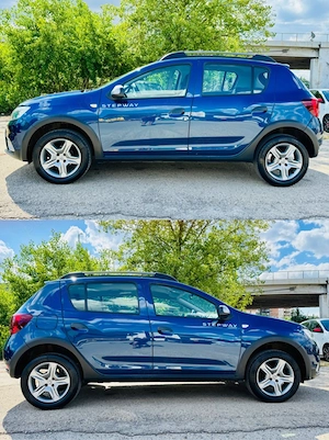 Dacia Sandero Stepway 2017, 0,9 TCe 90 cp, camera marsalier, clima, NU schimb  - imagine 4