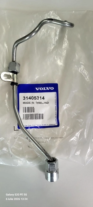 Conducta alimentare combustibil volvo v40 d3