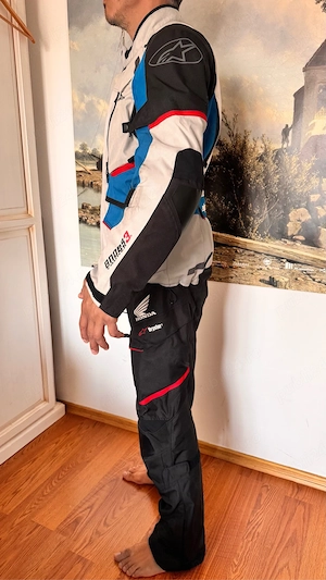 costum moto Alpinestar Honda Andes  - imagine 2