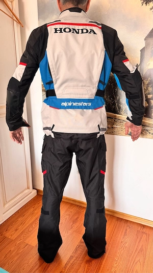 costum moto Alpinestar Honda Andes  - imagine 3