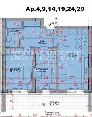 Apartament Nou 2 Camere | Încălzire în Pardoseală | Parcare Inclusa la Avans 50% - imagine 2