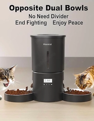 Hrănitor automat pentru pisici, 2 pisici.9 bucati disoponibile se poate face pret pe tot cine este i - imagine 2