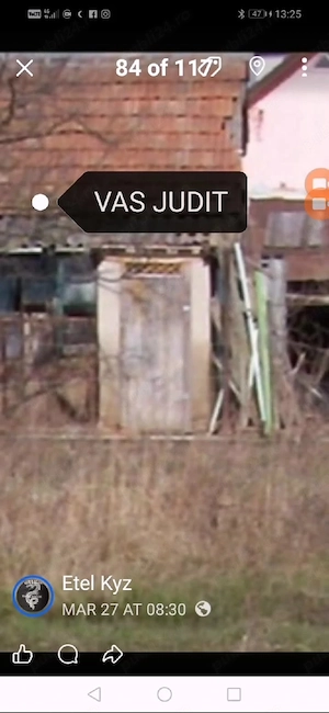 toaleta lui Vas Judit din Salonta