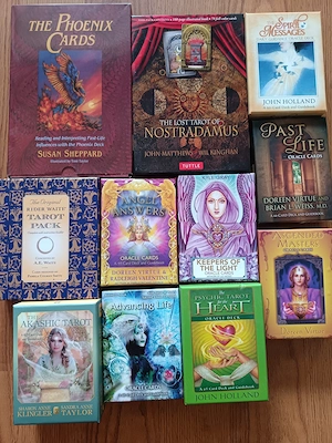 Vand colectie 11 seturi Oracle Cards - imagine 2