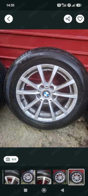 anvelope cu jante BMW - imagine 3