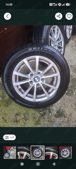 anvelope cu jante BMW - imagine 5