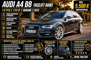 Audi A4 B8.5 1.8 Tfsi 170cp