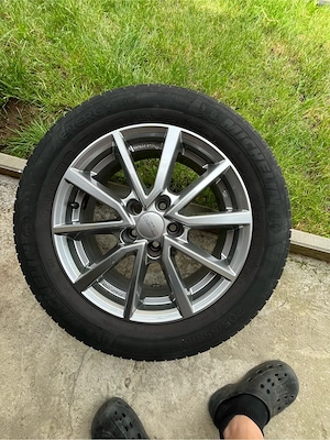 Jante aliaj, anvelope vara Michelin 205/55/R16 - imagine 8