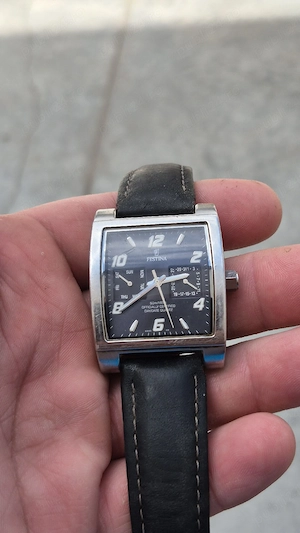 Festina Calendar rectangular quartz 