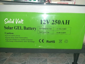 Acumulator gel 12V 200Ah și 250 Ah - imagine 4