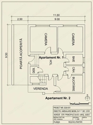 Imobil cu 3 apartamente - 270 mp construiti - langa Palatul Baroc – locuinta sau investitie - imagine 19