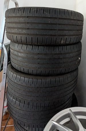 set 4 anvelope vara 225/45/18 Continental - imagine 4