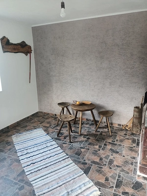 Casă boierească autentică restaurată Bujoreni Muzeul Satului 2000m teren intravilan 25ml deschidere  - imagine 4
