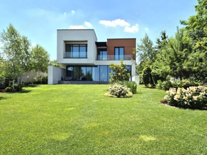 Smart-Home nZEB spectaculoasa Bucuresti Sector 1 cu deschidere lac -teren 2000mp