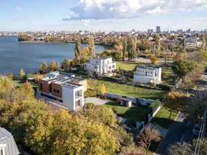 Smart-Home nZEB spectaculoasa Bucuresti Sector 1 cu deschidere lac -teren 2000mp